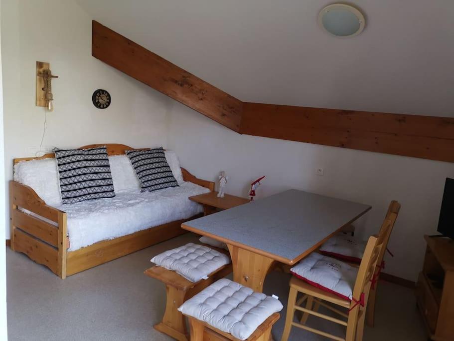 Appartement Cosy Dans Chalet Vue Montagne Saint-Étienne-en-Dévoluy Dış mekan fotoğraf